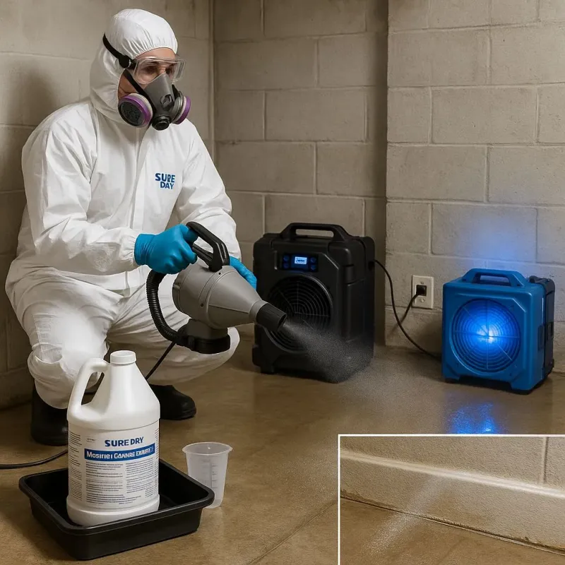Sanitization and Odor Removal process in Hughes County, OK