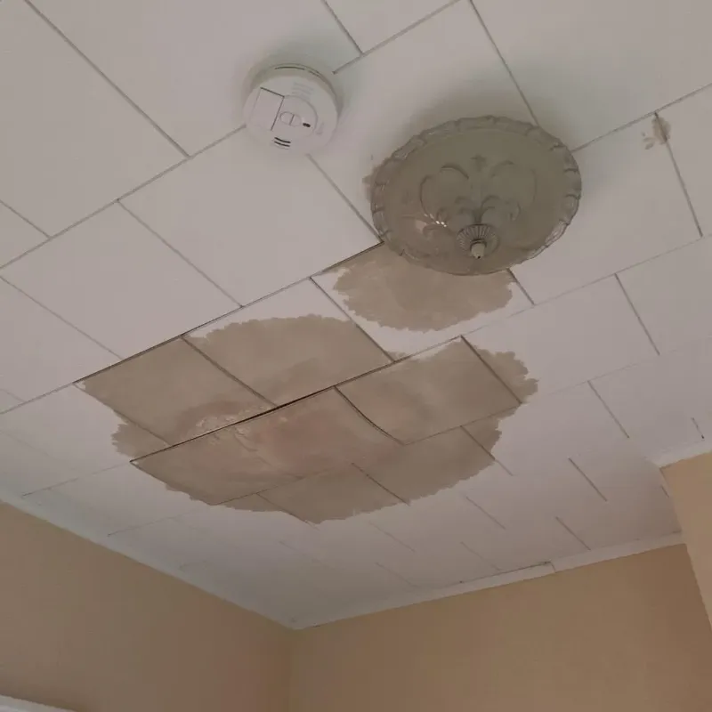 Ceiling Water Damage Repair in Hughes County, OK