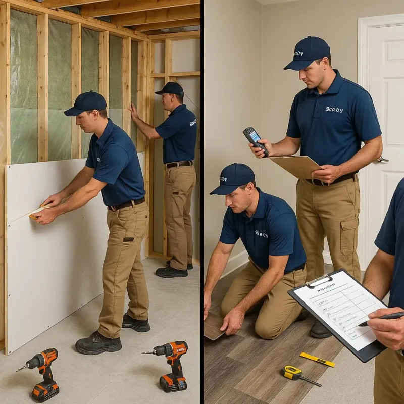 Repairs and Reconstruction process in Hughes County, OK